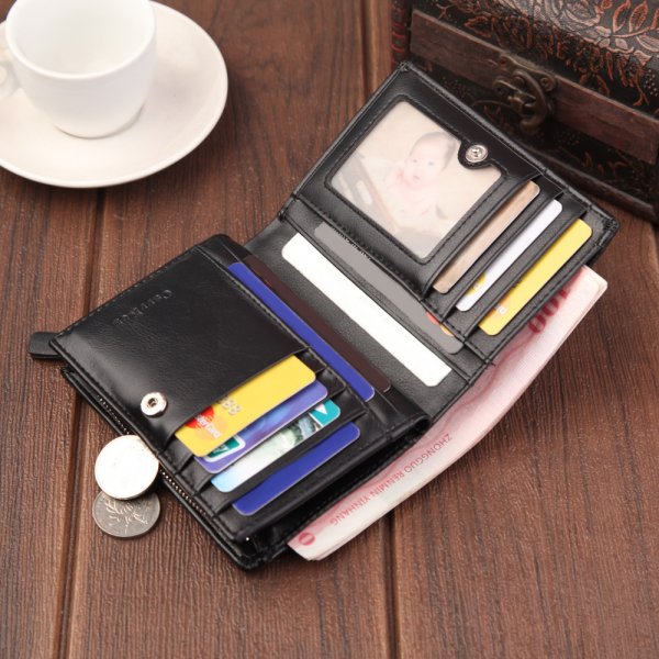 Men's Wallet Short Anti-demagnetization