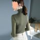 Sequin Stitching Long Sleeve Mesh Undershirt Inner Wear