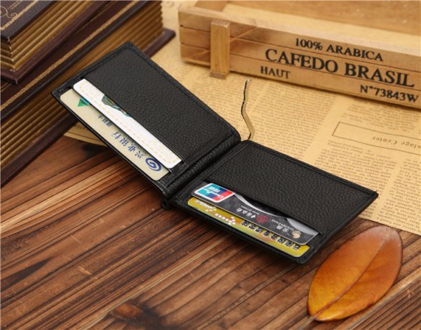 Fashionable man wallet short style