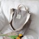 Canvas shoulder bag