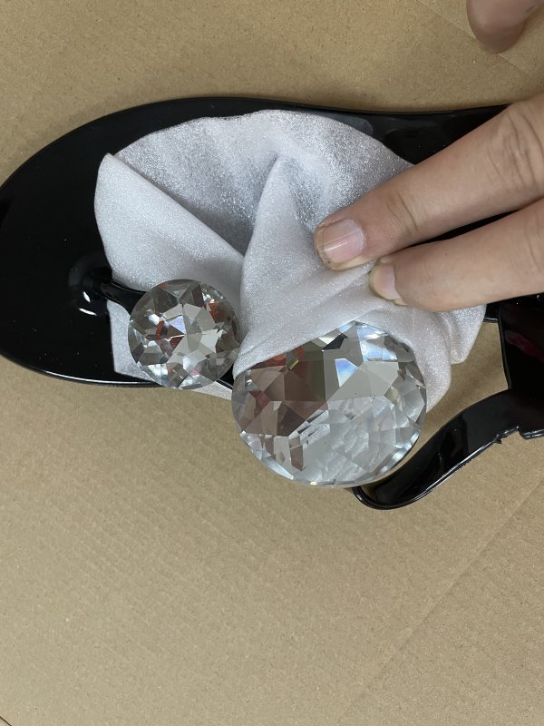 Women's Summer Plastic Rhinestone Sandal Slippers