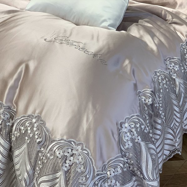 European Style Four-piece Silk Cotton Bedding