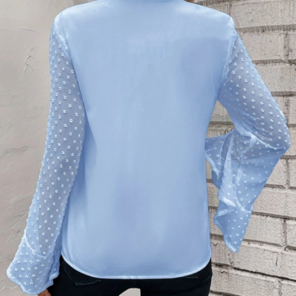 Graceful And Fashionable Chiffon Thin Shawl Sleeve Long Sleeve