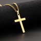 Stainless Steel Cross Shelf Men's Necklace