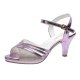 Women's Fashion Ankle-strap Buckle Peep Toe High Heels