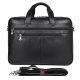 Leather Handbag Briefcase Napa Leather Comfortable Texture Men's Real-leather Bag