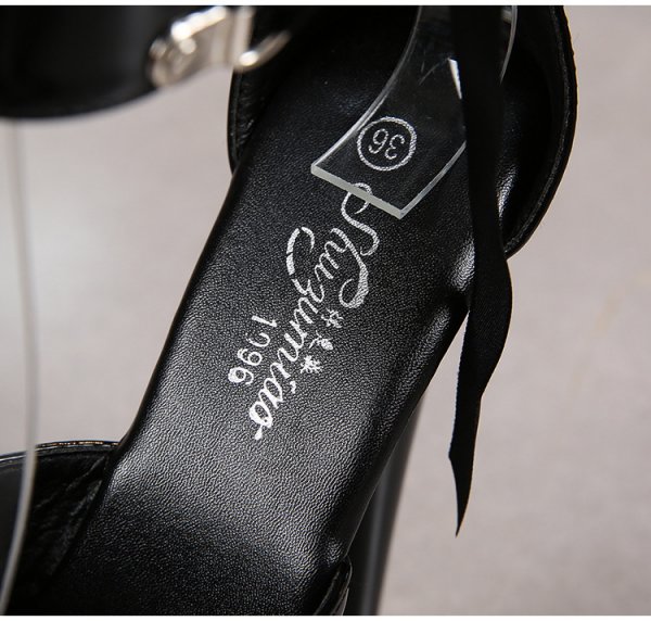 Waterproof Platform Patent Leather Special High Heels