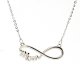 Stainless Steel Mother Necklace 8 Words Retro Fashion