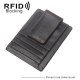 Ultra-thin Anti-magnetic RFID Oil Wax Leather Multifunctional Wallet