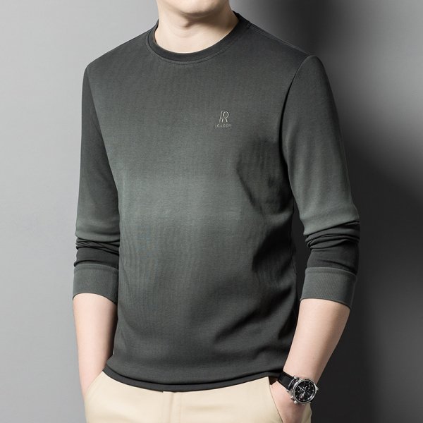 Men's Young And Middle-aged Long-sleeved T-shirt