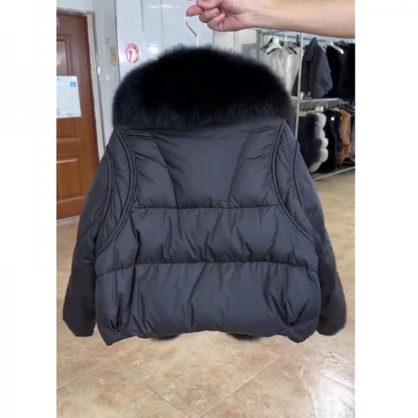 Winter New Fashion Loose Thick Cotton-padded Coat Western Style Fur Collar Slimming Women's Fashion