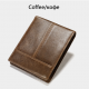 men's wallet genuine leather purse credit catrd holder short wallet