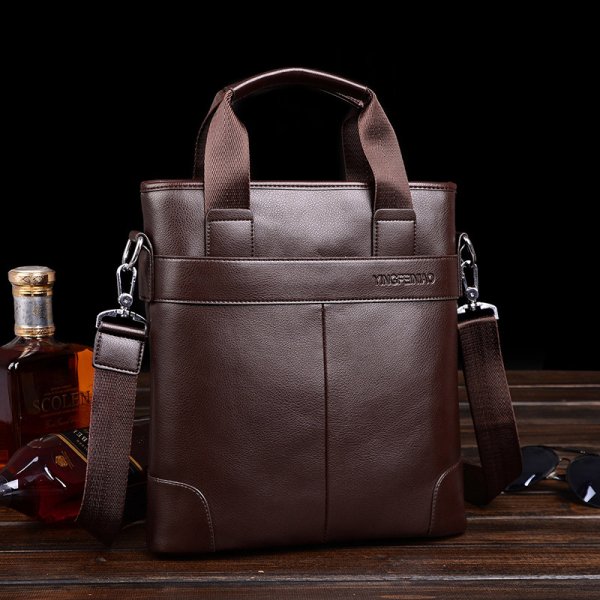 Men's Portable Crossbody Shoulder Briefcase