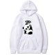 Panda Funny Pattern Case Printed Long-sleeved Hooded Sweater