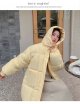 Medium Length Large Size Loose Korean Version Thick Winter Coat Long Cotton-padded Jacket