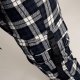 Women's Black Pattern Pants