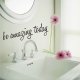 Be Amazing Today Glass Stickers Wall Stickers Carved Stickers PVC