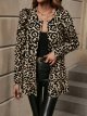 New Leopard Cardigan Sweater Coat