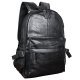 Men's Casual Travel Pu Leather Backpack