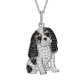 Cute Knight Dog Pendant Necklace