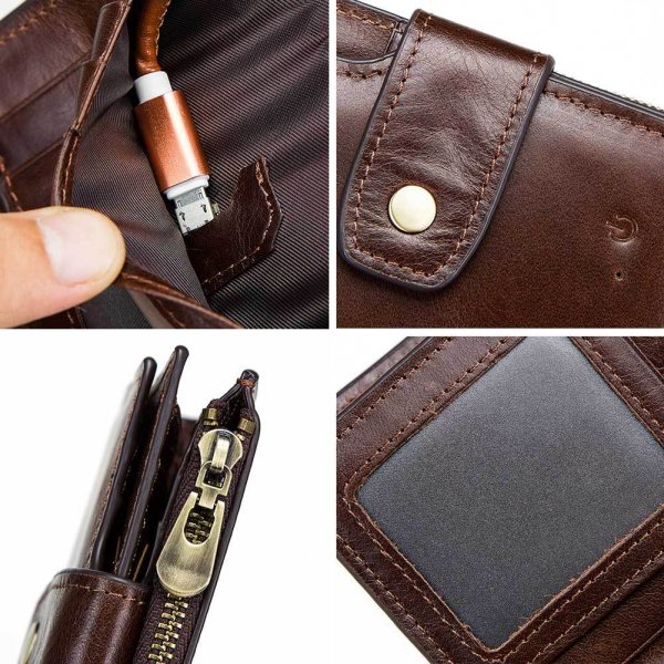 Anti-lost anti-theft wallet