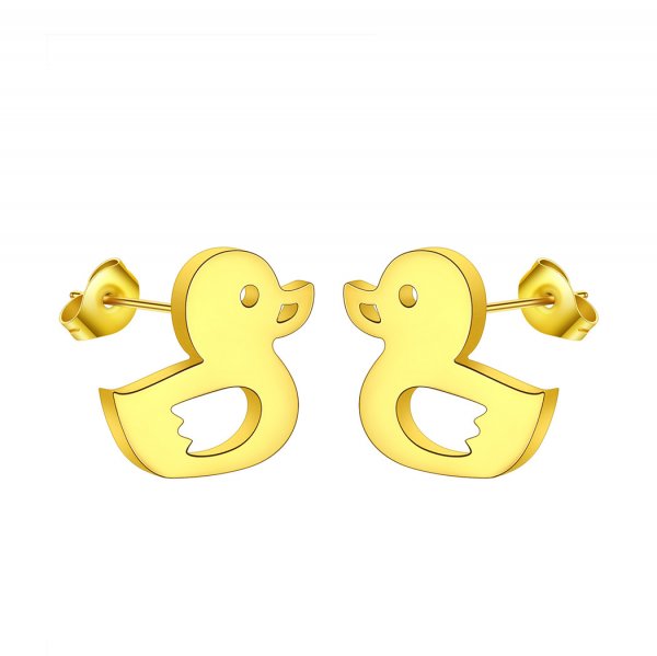 Women's Cute Cartoon Duck Earrings