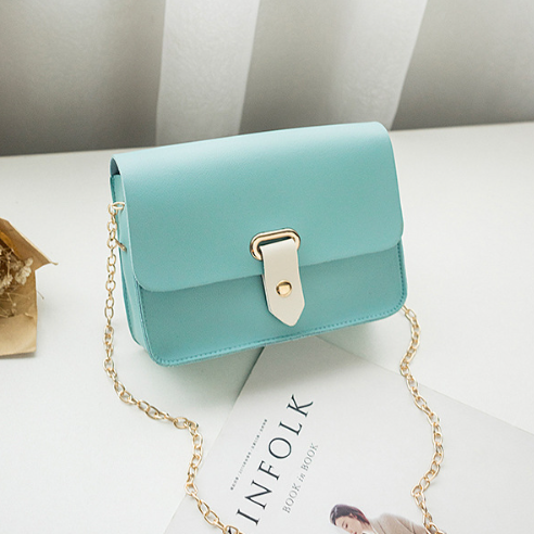 Small square bag shoulder slung small bag