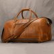 Large Capacity Travel Men's First Layer Cowhide Luggage Bag Portable