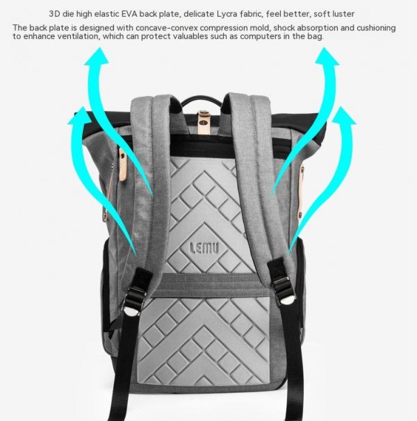 Men's Multi-functional Waterproof Backpack For Outdoor Travel