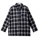 American Style Plaid Shirt Patch Pocket Lapel