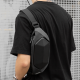 Sports And Leisure Waist Bag  Waterproof Chest Bag  Shoulder Messenger Bag