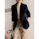 Autumn And Winter Wool-like Suit Jacket For Women