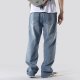 Ins French Overalls Men's Baggy Daddy Pants