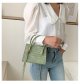 One shoulder messenger bag texture small square bag