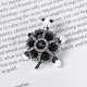 Fashion creative little tortoise brooch  alloy electroplated rhinestone brooch