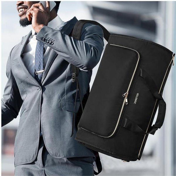 Travel Suit Dustproof Bag Convertible Wear-resistant Folding Storage Backpack