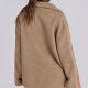 Casual Long Sleeve Oversized Warm Double Zipper Winter Teddy Jacket