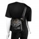 Euro American Punk Skull locomotive neutral outdoor waist bag