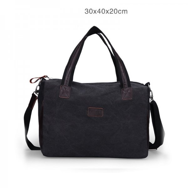 Canvas travel bag large capacity outdoor handbag for men