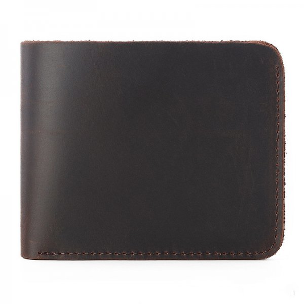 Men's New First Layer Cowhide Retro Wallet