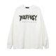 Letter Cross Printed Long-sleeved T-shirt For Men