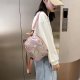 AD Fashion Trend Laser Backpack Ladies Light Travel Backpack Diamond Colorful Leisure Backpack