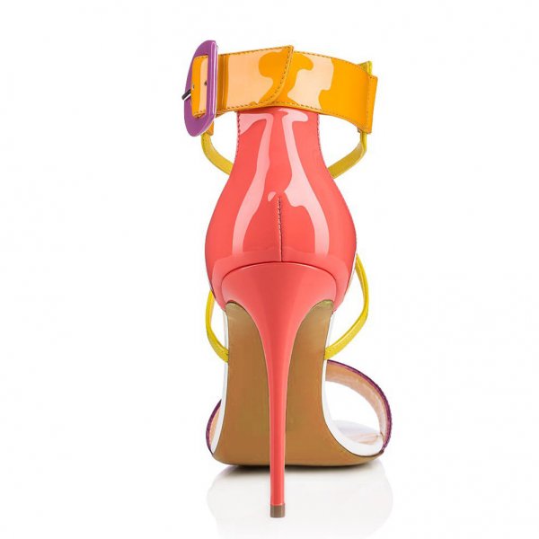 Handmade Colorful Sweet Prince Party Dress High Heels