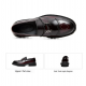 Slit Beads Matte Craft Leather Shoes Men