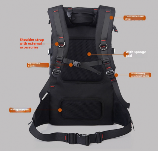 Large Capacity Travel Backpack Men's Outdoor