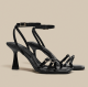 Women's Elegant Chunky Heel Ankle-strap High Heels