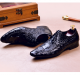 Men's Dress Shoes Crocodile Pattern British